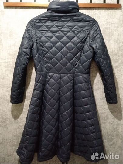 Пальто-платье стеганное