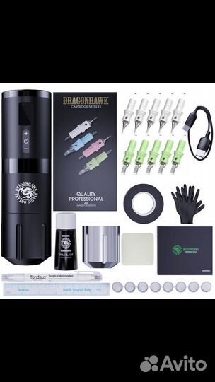 Беспроводная Тату Машинка