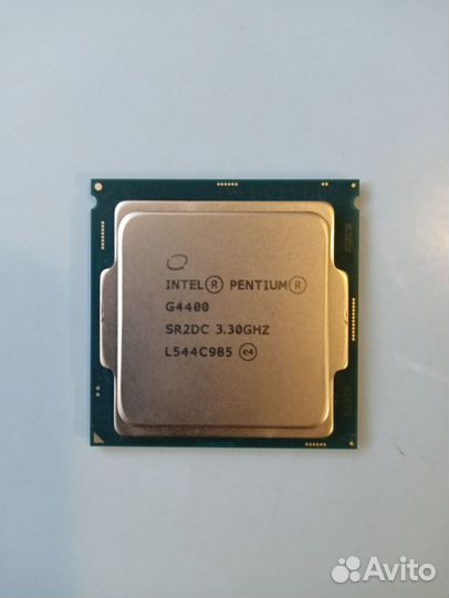 Процессор Intel pentium g4400, сокет 1151