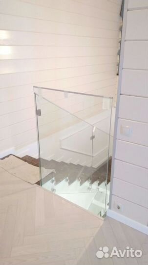 Перила со стеклом