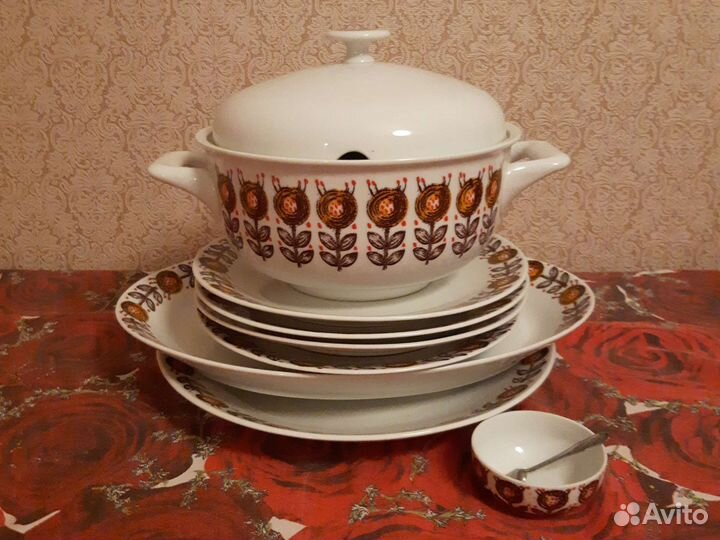 Столовый сервиз фарфор MZ Чехословакия