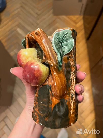 Ваза Яблоня, т-во Кузнецова 19 век