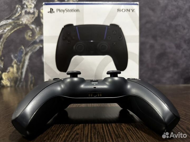 Геймпад беспроводной PlayStation DualSense чёрный