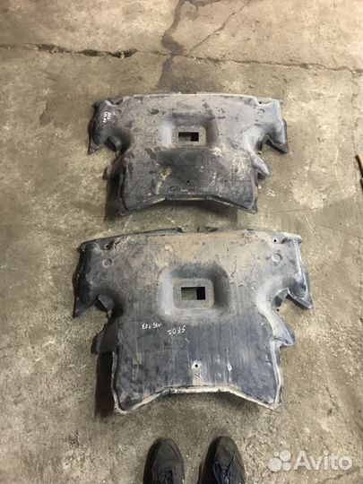 Мерседес С203 защита двигателя