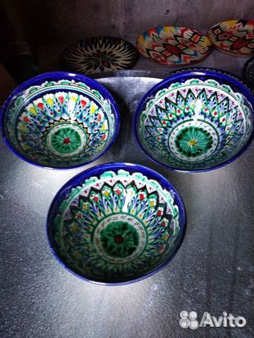 Посуда Узбекская.Сервиз Чайный Узбекский