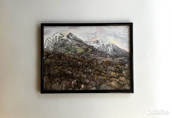 Картина акварель 30х40