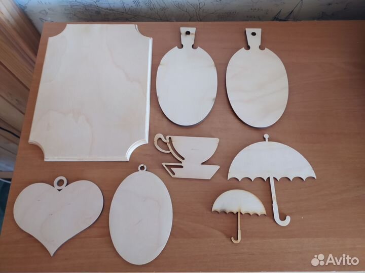 Деревянные заготовки для творчества