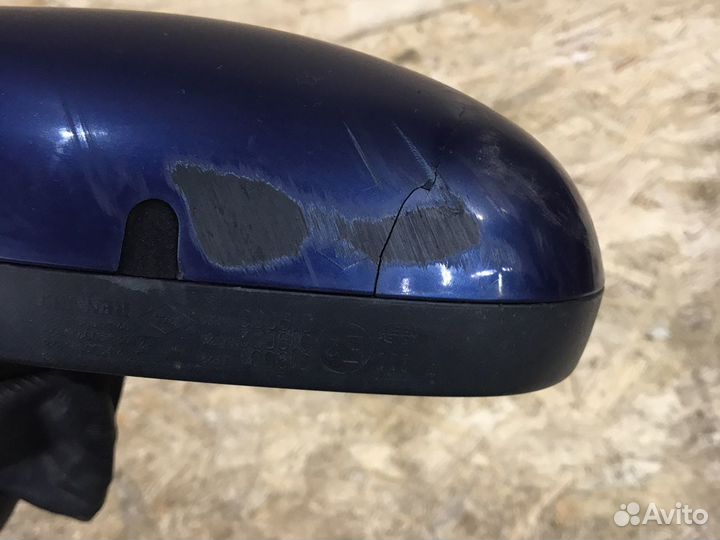 Зеркало левое электрическое Рено Клио 2