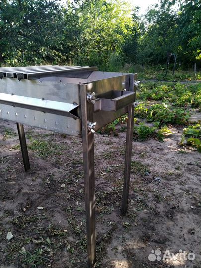 Мангал из нержавейки разборный