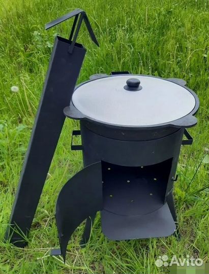 Казан и печь