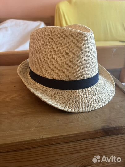 Соломенная шляпа детская
