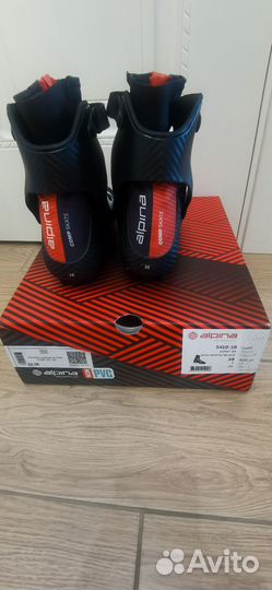 Лыжные ботинки alpina коньковые
