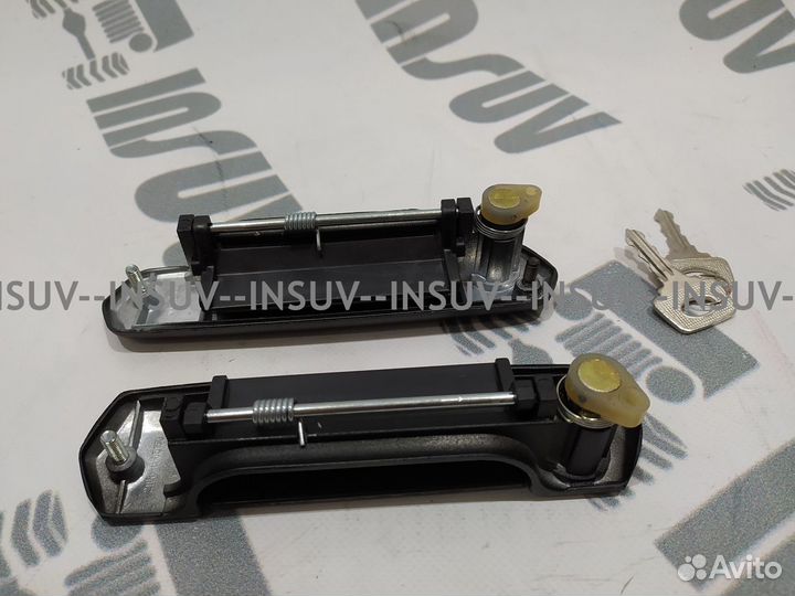 Ручки наружные черные Урбан Нива 3дв (к-т) 2шт