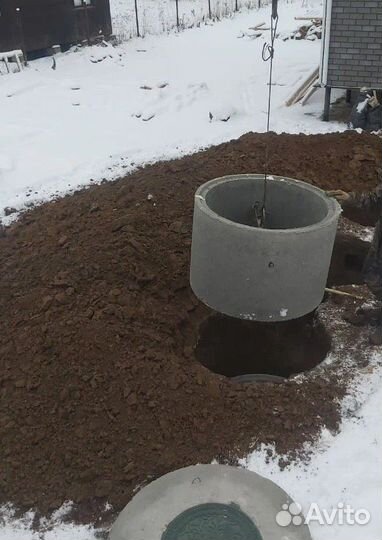 Септик железобетонный для дачи