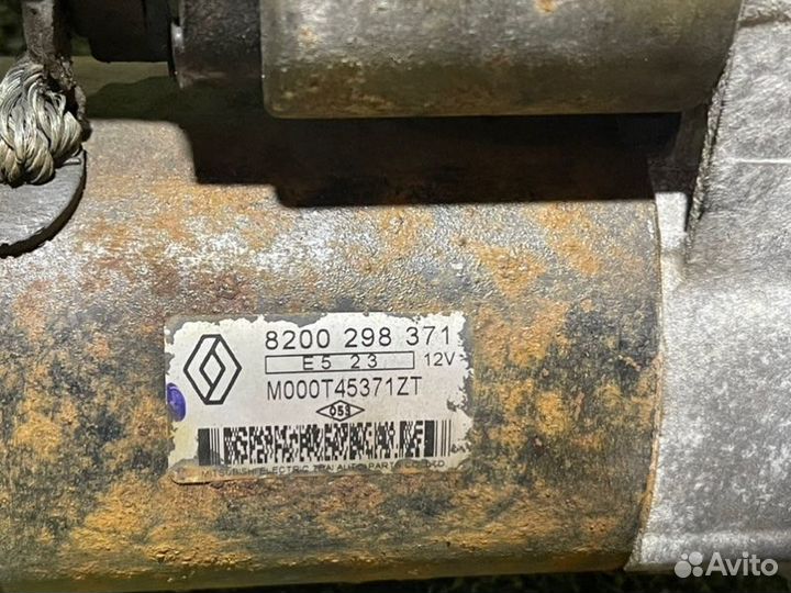 Стартер Clio Symbol Modus Twingo