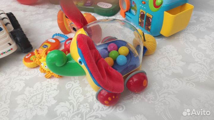 Игрушки фирменные развивающие пакетом