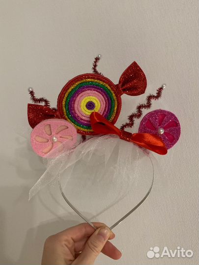 Ободок Конфетка