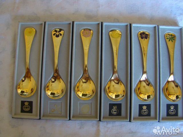 Десертные ложки Georg Jensen Дания, серебро 925 пр