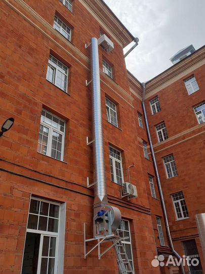 Монтаж вентиляции и кондиционирования. Вентиляция