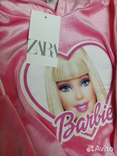Костюм Barbie велюровый Zara Турция