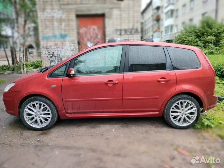 Накладки на пороги ST ford C-MAX абс