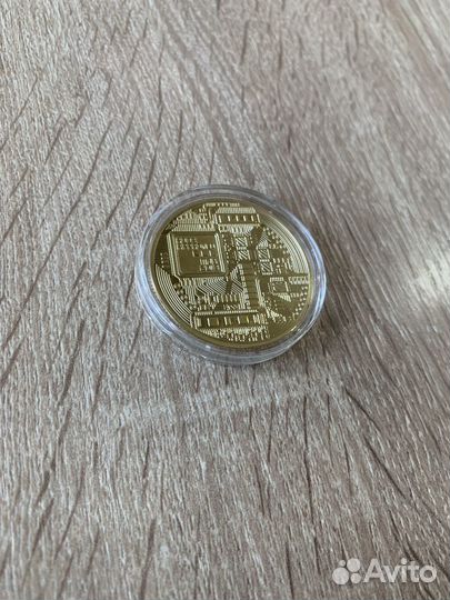 Коллекционная Монета Bitcoin