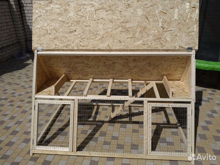 Курятник летний переносной на 5-7 кур