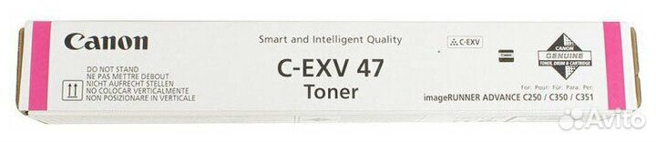 Canon C-EXV47M (картридж б/у с коробкой)