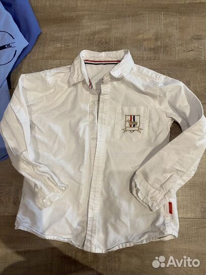 Рубашки на мальчика 122-128
