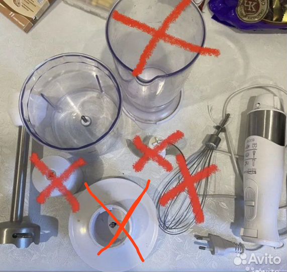 Блендер погружной homeclub детали