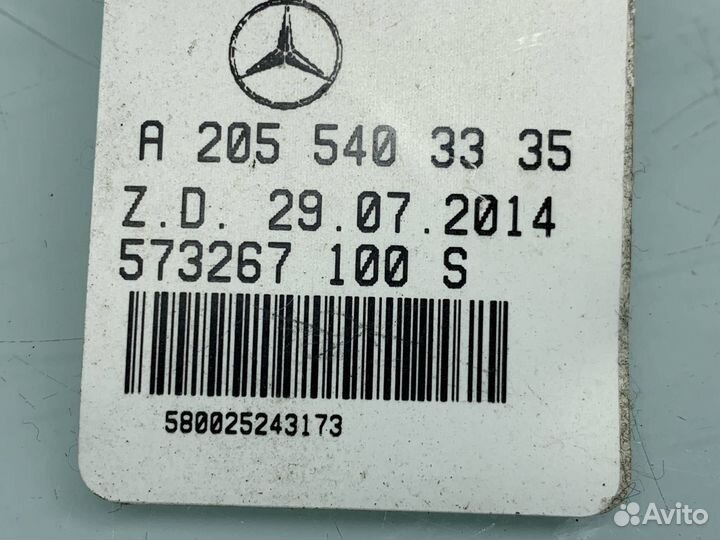 Проводка переднего сиденья Mercedes W205 C 205