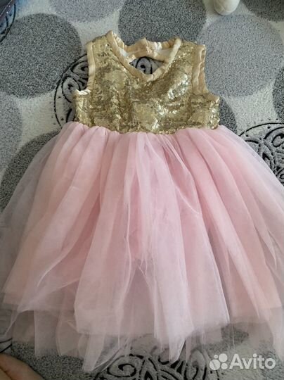 Платье для девочки 86