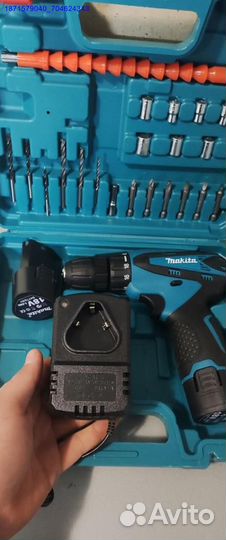 Шуруповерт Макита с набором (Арт.18605)