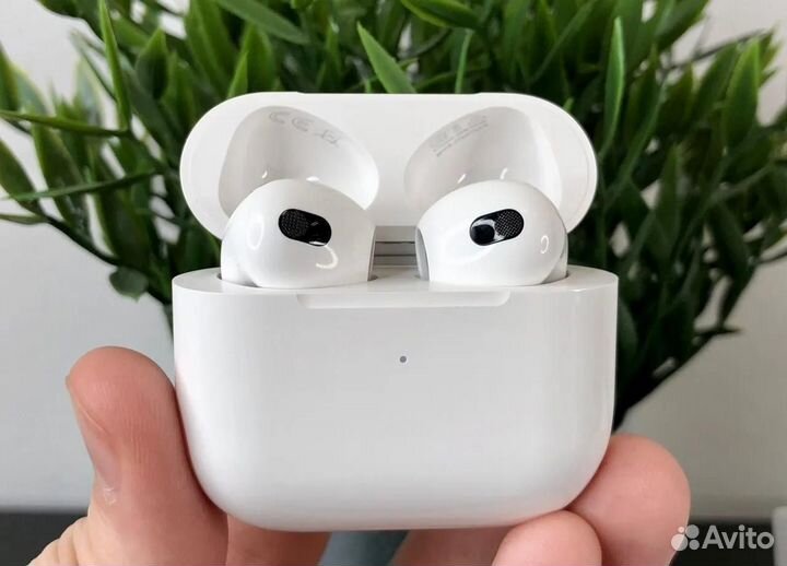 Airpods 3 (новые, ростест, бонус чехол)