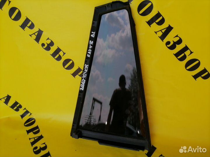 Стекло двери задней левой (форточка) Toyota Rav4