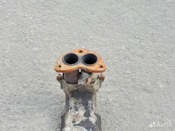 Приёмная труба глушителя на Outlander 1