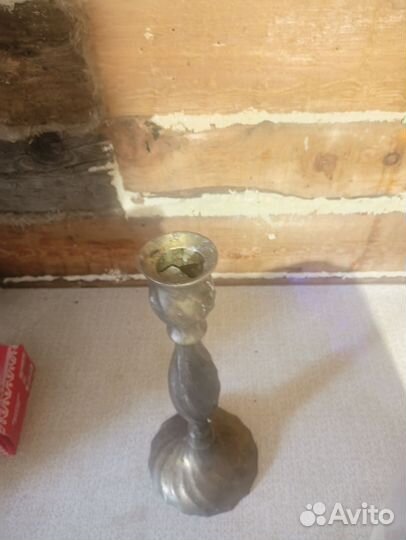 Подсвечник бронза