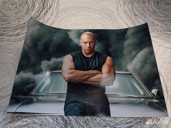 Постер из кинофильма Форсаж Fast and Furious