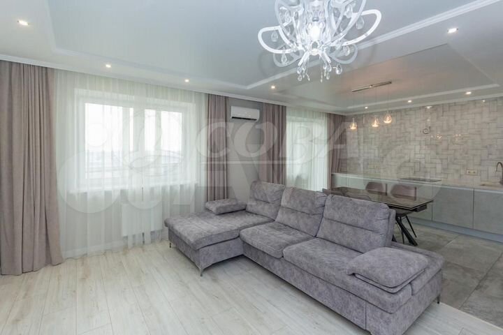 3-к. квартира, 92 м², 24/25 эт.