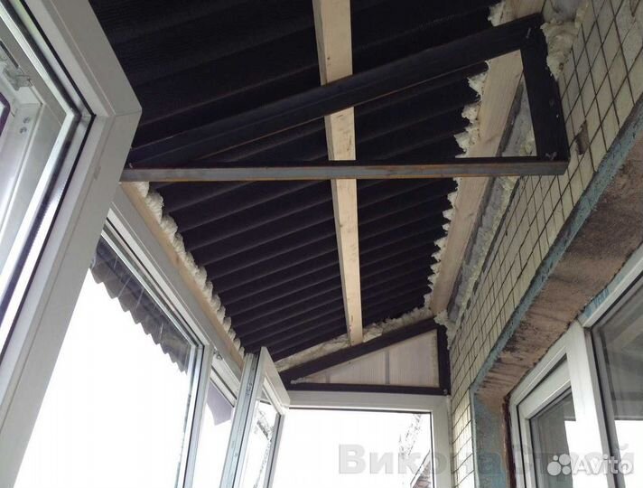 Крыша для балкона