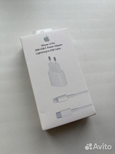 Комплект быстрой зарядки для iPhone type c / 20w