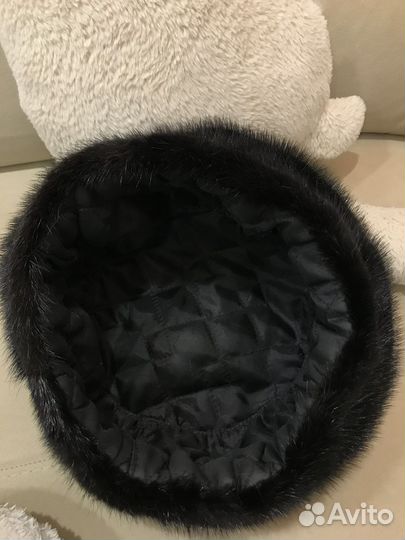 Шапка норковая женская