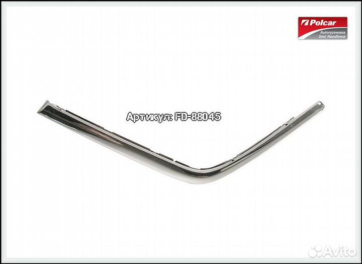 Молдинг переднего бампера Mercedes W202