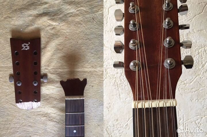 Ремонт гитар, отстройка гитар