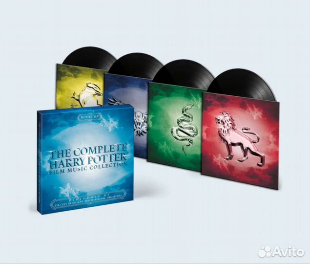 Harry Potter винил 4xLP с музыкой из фильмов