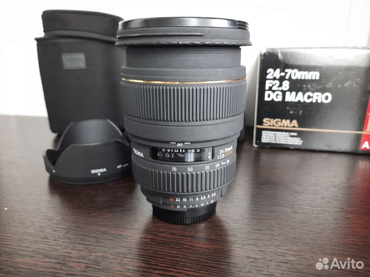 Объектив Sigma 24-70mm F2.8 Macro для Nikon