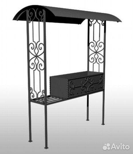 Кованый мангал