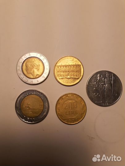 Монеты Италии