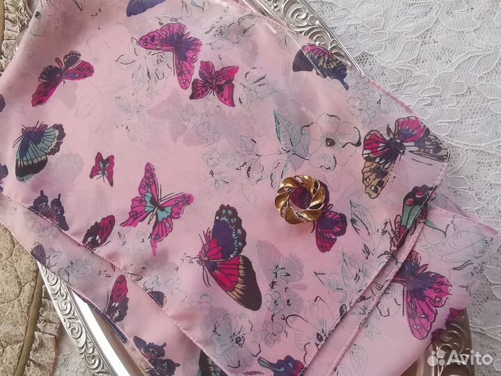 Нежный Шарф Бабочки