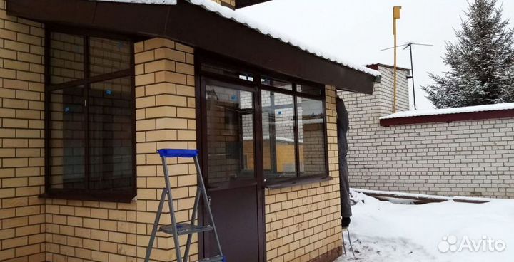 Витражные окна в беседку